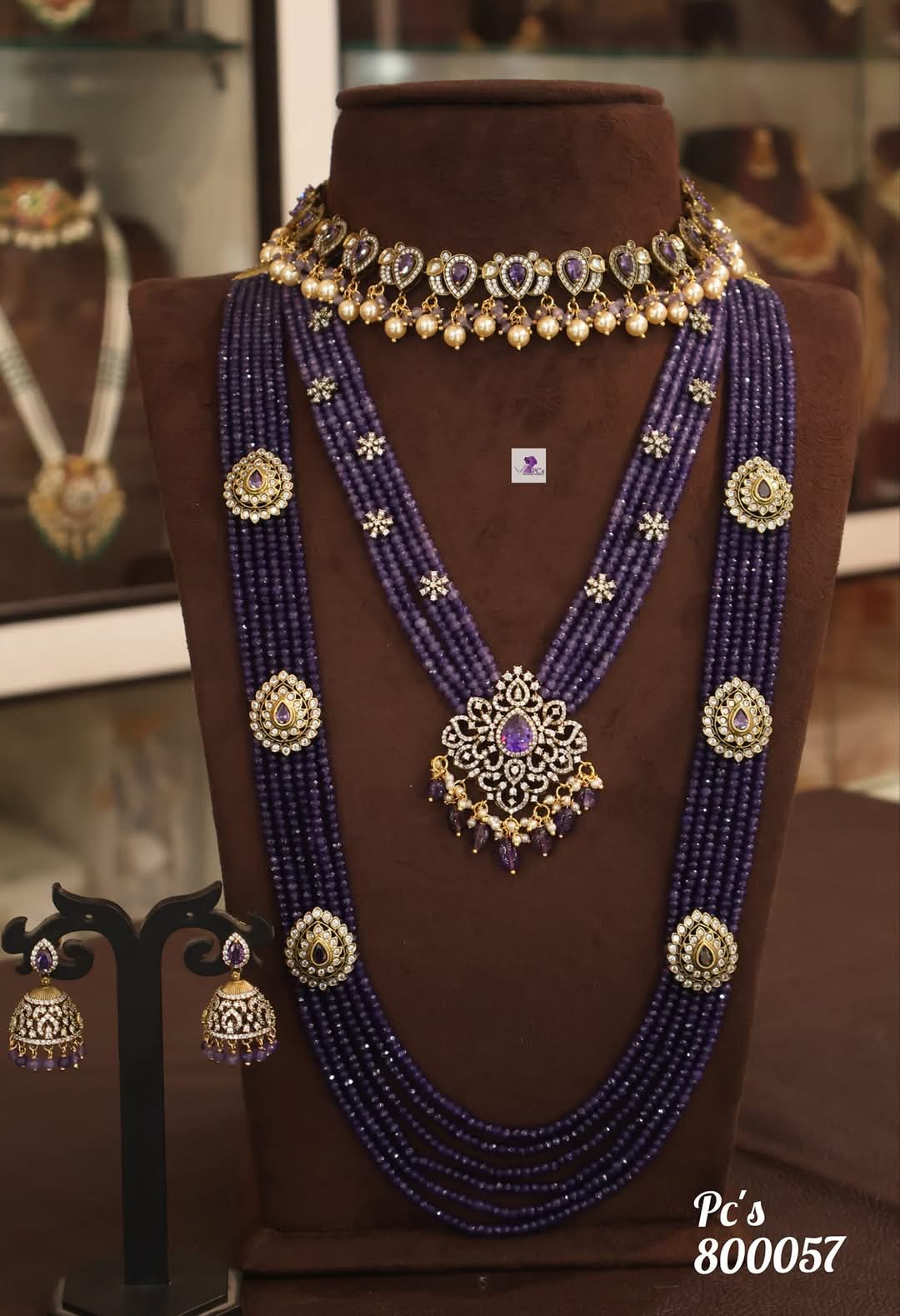 Aranmula Jewel Necklace Set