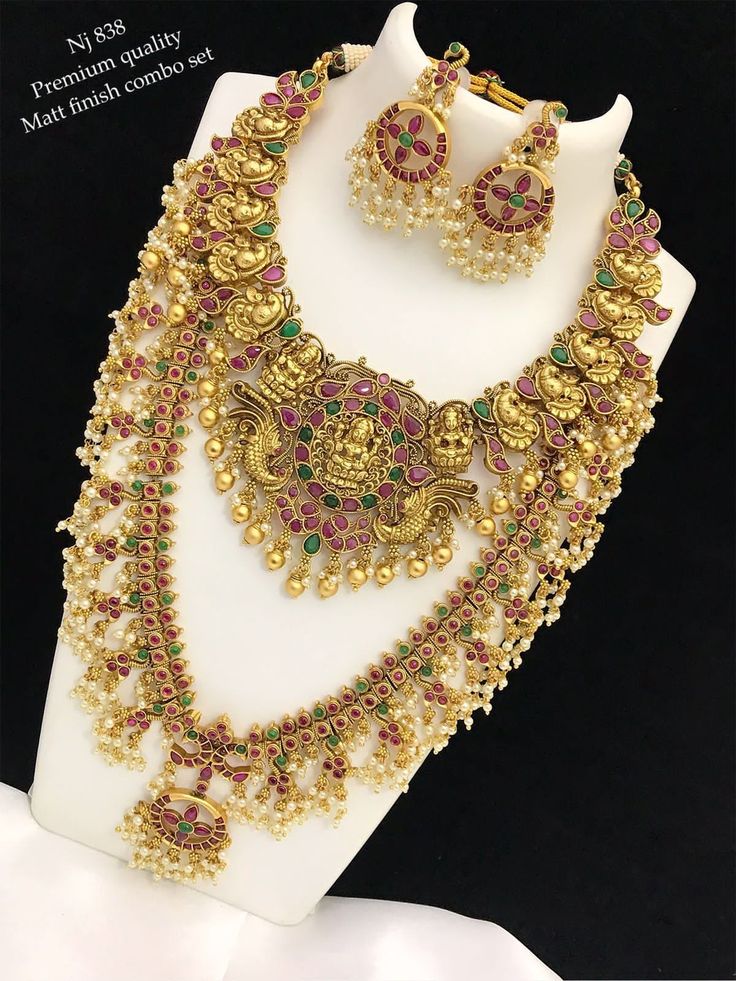 Premium Quality Matt Finshed Super sale Necklace Set
