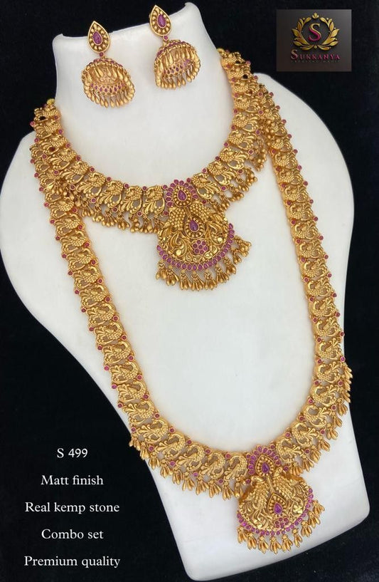 Kathakali Nakashi Necklace Set